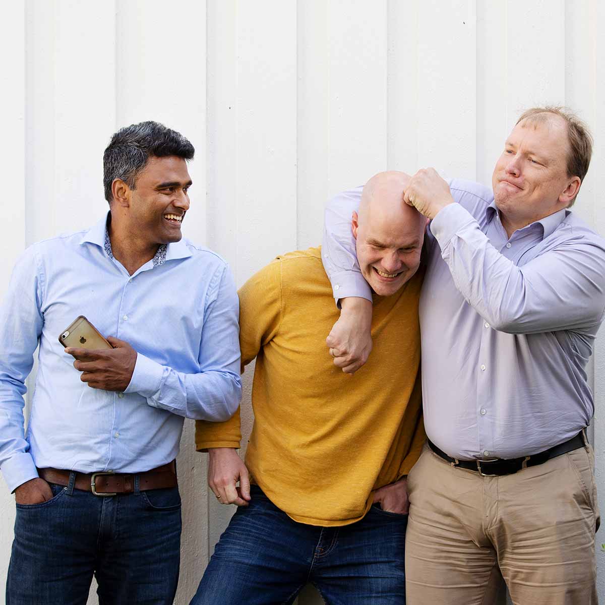 Gaurav, Rikard ja Arne