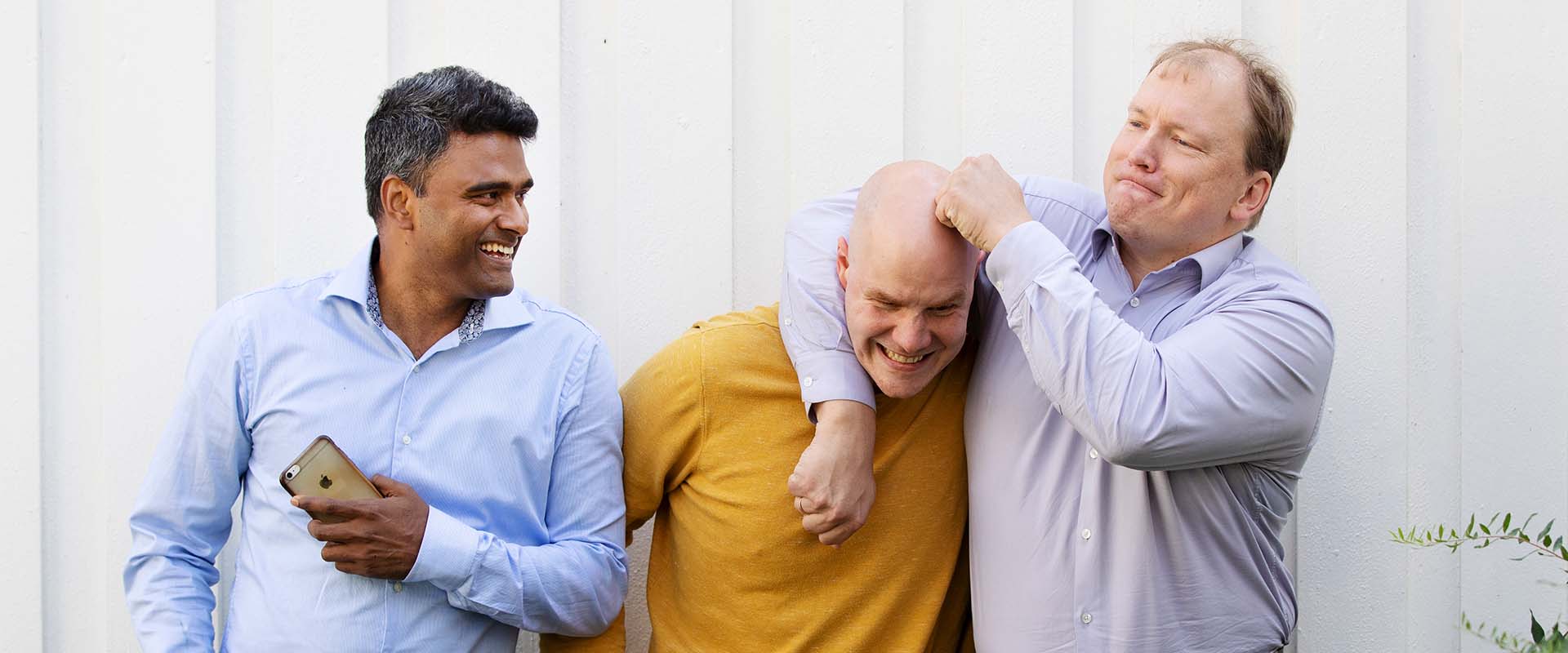 Gaurav, Rikard ja Arne