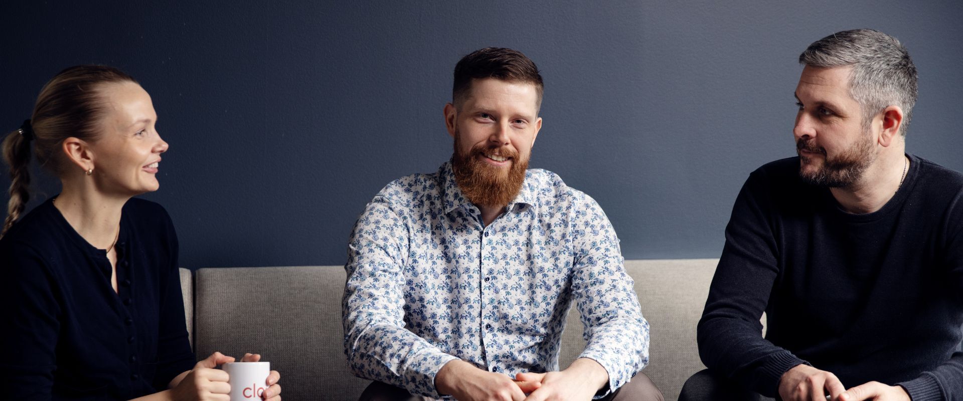 Henri, Terje ja Marlene Cloudworksilta