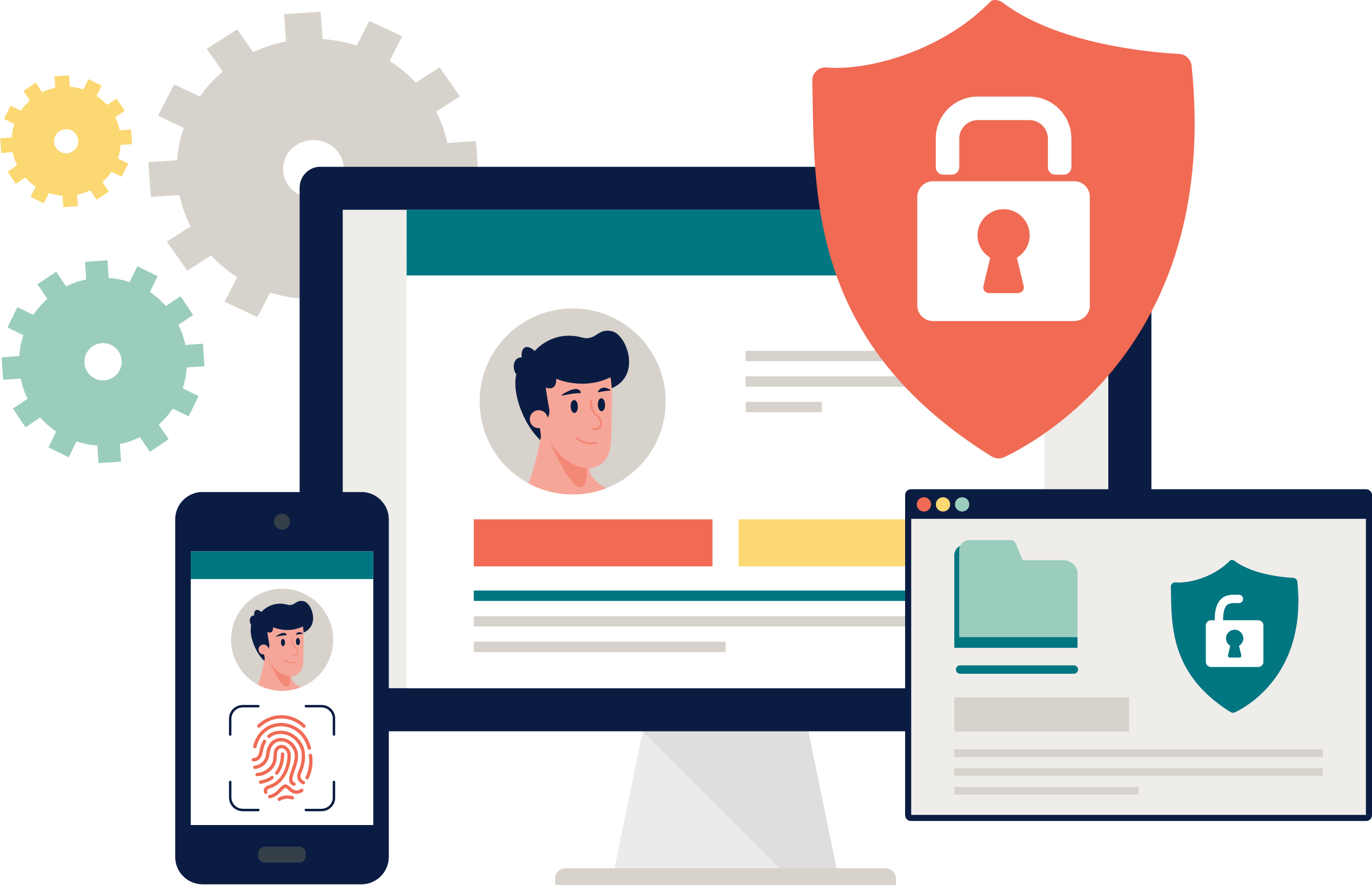 Kuvitus_Privileged Access Management (PAM)