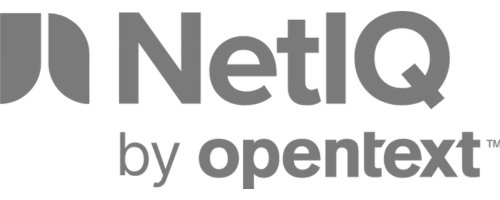 NetIQ by opentext_logo harmaa